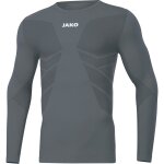 Jako Longsleeve Comfort 2.0 - steingrau - Gr.  m