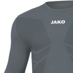 Jako Longsleeve Comfort 2.0 - steingrau - Gr.  m