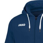 Jako Kapuzenjacke Base - marine - Gr.  3xl