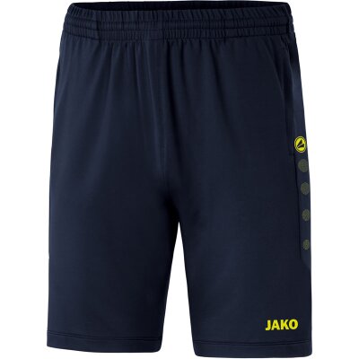 Jako Trainingsshort Premium - marine/neongelb - Gr.  152