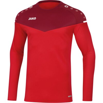 Jako Champ 2.0 Sweat - rot/weinrot - Gr.  m