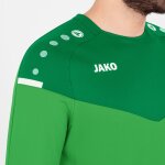 Jako Champ 2.0 Sweat - soft green/sportgrün - Gr.  l