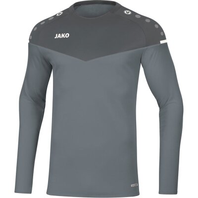 Jako Champ 2.0 Sweat - steingrau/anthra light - Gr.  s