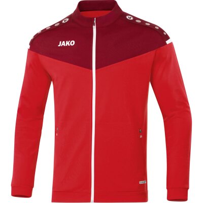 Jako Champ 2.0 Polyesterjacke - rot/weinrot - Gr.  s