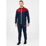 Jako Champ 2.0 Polyesterjacke - marine/chili rot - Gr.  l