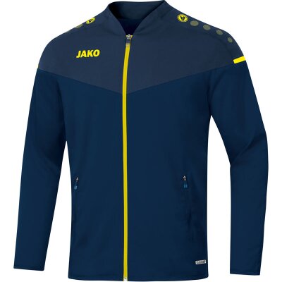 Jako Champ 2.0 Präsentationsjacke - marine/darkblue/neongelb - Gr.  152