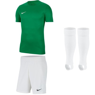 Nike Park VII Kinder Trikotsatz - pine green - white - white - Gr. kurzarm | xs - xs - bambini