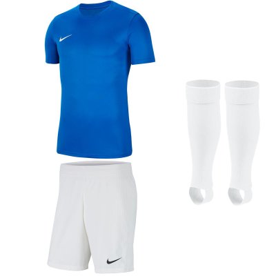 Nike Park VII Trikotsatz - royal blue - white - white - Gr. kurzarm | s - s - l
