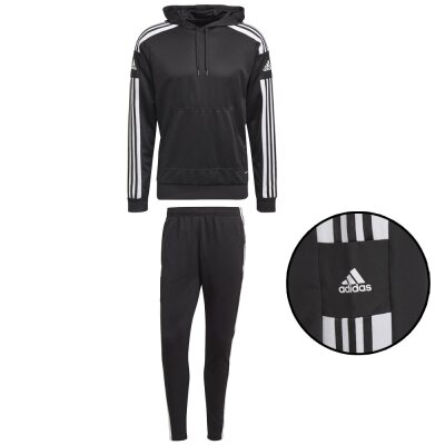 adidas Squadra 21 Kapuzen Trainingsanzug von Adidas