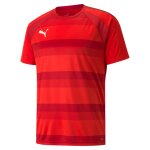 Puma teamVision Trikot Jersey - puma red-chili pepper-puma whi - Gr. m