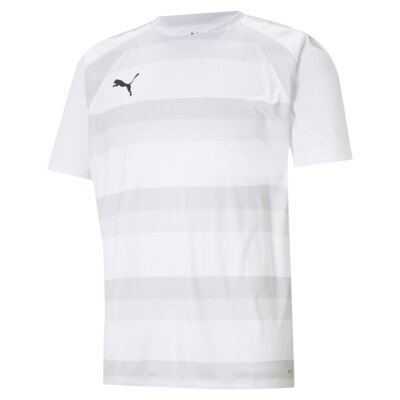 Puma teamVision Trikot Jersey - puma white-glacier gray-puma b - Gr. l