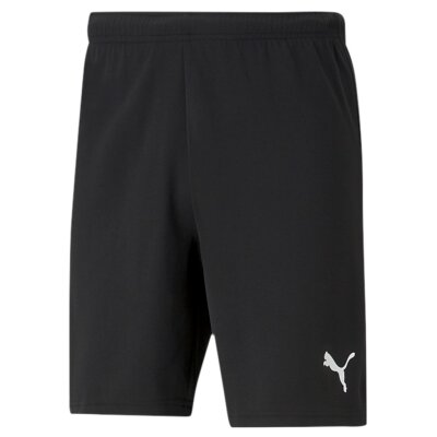 Puma teamRise Short - puma black-puma white - Gr. l