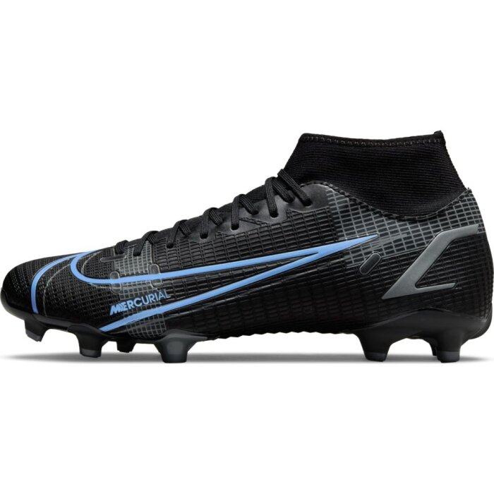 black pink and blue mercurials