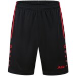 Jako Sporthose Allround - schwarz/sportrot - Gr. 152