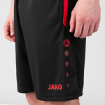 Jako Sporthose Allround - schwarz/sportrot - Gr. 152