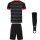 Jako Kinder Trikotsatz Celtic Melange - schwarz/rot - schwarz - schwarz - Gr. kurzarm | 152 - 152 - 1