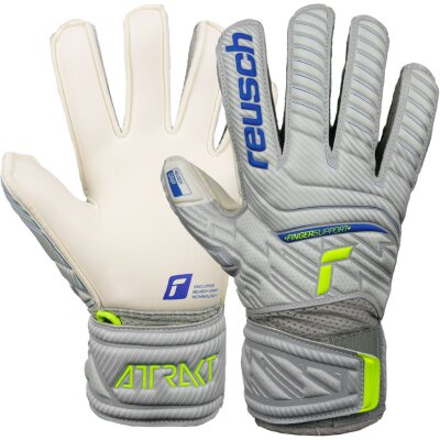 Reusch Attrakt Grip Finger Support Junior - gray - Gr. von Reusch