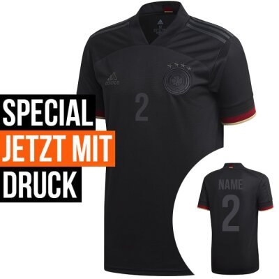 adidas DFB Trikot Black mit Ghostprint von Adidas