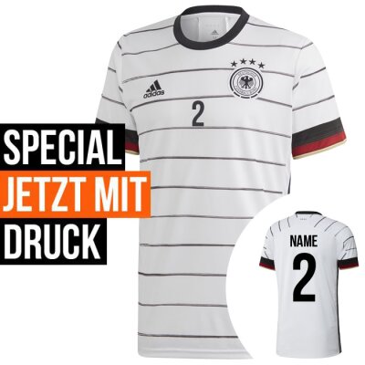 adidas DFB Heim Trikot mit Namen und Nummern von Adidas