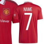 adidas Manchester United Trikot 2022/2023 Home mit Nummer + Name - Erw