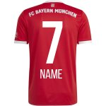 adidas FC Bayern Trikot 2022/2023 Home mit Nummer + Namer - Erw