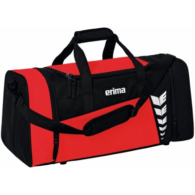 Erima Six Wings Sporttasche - red/black - Gr. M