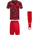 Jako Kinder Trikotsatz Animal - sportrot/schwarz - Gr. 164