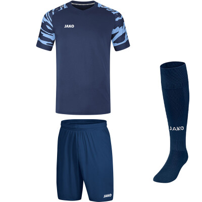 Jako Wild Trikotsatz - navy/skyblue - Gr. s