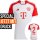 adidas FC Bayern Trikot 2023/2024 Home mit Nummer + Name - Kinder