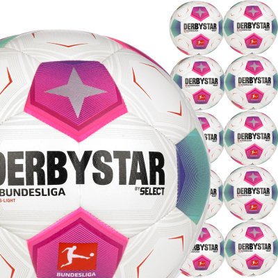 10er Derbystar Bundesliga Club Super Light 2023/2024 Ballpaket von Derbystar