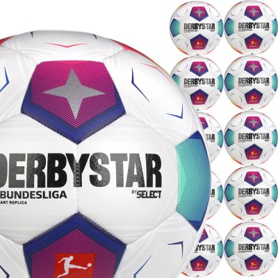 10er Derbystar Bundesliga Brillant Replica 2023/2024 Ballpaket von Derbystar