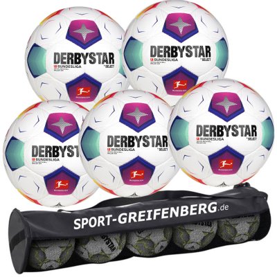 5er Derbystar Bundesliga Brillant APS 2023/24 + Ballschlauch