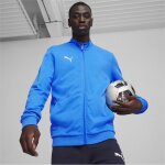 Puma teamGoal 24 Casuals Tracktop Jacke - Ignite Blue-Puma White - Gr. s