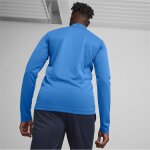 Puma teamGoal 24 Training 1/4 Zip Top - Electric Blue Lemonade-Puma White-Puma Team Royal - Gr. 152