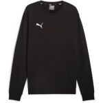 Puma teamGoal 24 Casuals Crew Neck Sweat - Puma Black-Puma White - Gr. 110