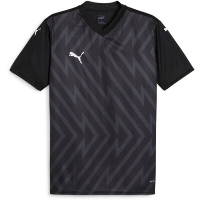 Puma teamGlory 24 Trikot Jersey - Puma Black-Puma White-Ebony - Gr. 140