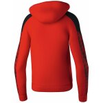 Erima Evo Star Hoodie - red/black - Gr. 128
