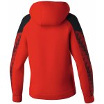 Erima Evo Star Hoodie - red/black - Gr. 42