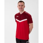 Jako Iconic Polo - rot/weinrot - Gr. s
