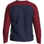 Jako Iconic Sweat - marine/chili rot - Gr. xxl