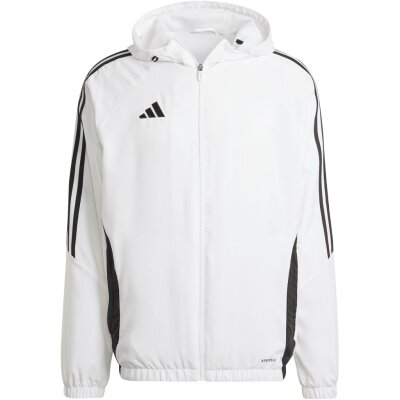 adidas Tiro 24 Windbreaker Präsentationsjacke - white/black - Gr. 128
