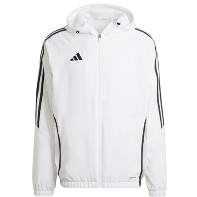 adidas Tiro 24 Windbreaker Präsentationsjacke - white/black - Gr. 3xl