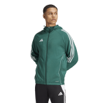 adidas Tiro 24 Windbreaker Präsentationsjacke - team dark green/white - Gr. xl