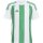 adidas Striped 24 Trikot Jersey - white/team green - Gr. s