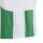 adidas Striped 24 Trikot Jersey - white/team green - Gr. m