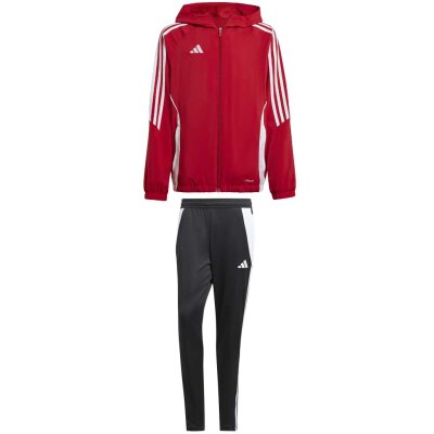 adidas Tiro 24 Präsentationsanzug mit Kapuze - team power red/white - Gr. s