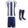 adidas Striped 24 Kinder Trikotsatz - navy - navy - navy - Gr. kurzarm | 164 - 164 - xs