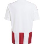 adidas Striped 24 Trikotsatz - white - red - red - Gr. kurzarm | l - l - l