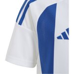 adidas Striped 24 Trikotsatz - white - royal - royal - Gr. kurzarm | l - l - l