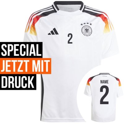 adidas DFB Heim Trikot 2024/2025 mit Namen und Nummern von Adidas